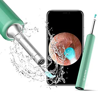 BEBIRD Ear Wax Removal Endoscope, Earwax Remover Tool, Ear Camera,1080P FHD Wireless Ear Otoscope with 6 LED Lights,Ear Scope with Ear Wax Cleaner Tool for iPhone, iPad & Android Smart Phones (Blue)