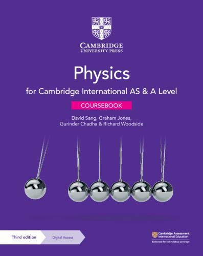 Cambridge International AS & A Level Physics Coursebook with Digital Access (2 Years)