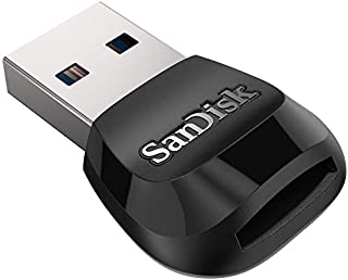 SanDisk - SDDR-B531-GN6NN MobileMate USB 3.0 microSD Card Reader - SDDR-B531-GN6NN Black