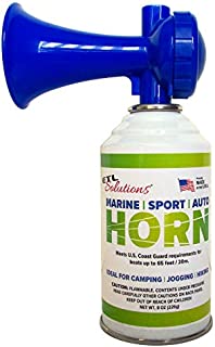 ETL Solutions 8oz Safety Air Horn - Very Loud - Ideal for Marine Use, Outdoor Sports, Protect Your Kids and Pets from Aggressive Animals!