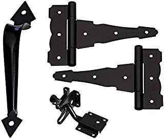 National Hardware N343-467 Decorative Gate Kit, 0, Black