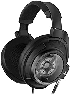 Sennheiser HD 820 Over-the-Ear Audiophile Reference Headphones - Ring Radiator Drivers with Glass Reflector Technology, Sound Isolating Closed Earcups, Includes Balanced Cable, 2-Year Warranty (Black)