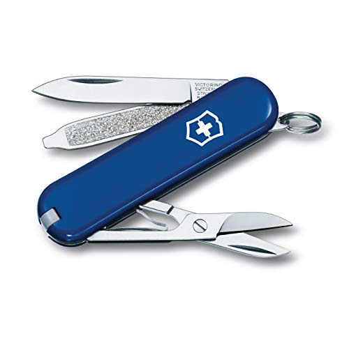 Victorinox Swiss Army Classic SD Pocket Knife, Cobalt Blue ,58mm