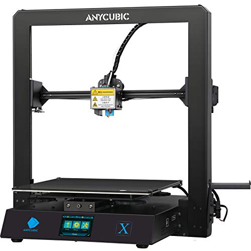 ANYCUBIC MEGA X 3D Printer, Large Metal FDM 3D Printer with Patented Heatbed and 1kg PLA Filament, Build Size 11.81in(L) X 11.81in(W) X 12in(H)