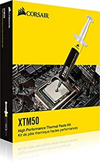 Corsair XTM50 High Performance Thermal Compound Paste | Ultra-Low Thermal Impedance CPU/GPU | 5 Grams | w/applicator