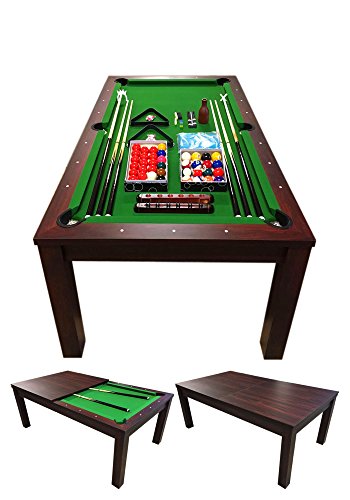 SIMBAUSA Pool Table 7FT Model MISSISIPI Snooker Full Accessories 7FT Become A Beautiful Table !! Coverage Plan Included in The Price !!