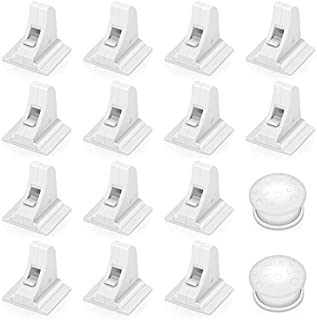 Cabinet Locks Child Safety Latches, OUSI 14+2+2 PACK Baby Proofing Cabinet Locks, Magnetic Cabinet Locks for Drawers and Cabinets - Adhesive Locks, No Tool or Drill