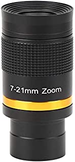 Zoom Eyepiece for Telescopes 1.25,Versatile 7-21mm Continuous Zoom Eyepiece for 1.25