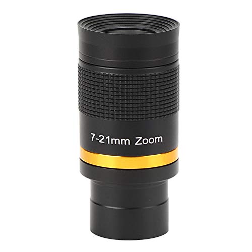 Zoom Eyepiece for Telescopes 1.25,Versatile 7-21mm Continuous Zoom Eyepiece for 1.25