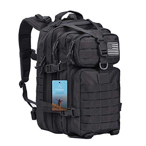 Prospo 40L Fishing Backpack Gear Military Tactical Assault Daypack Molle Shoulder Bag