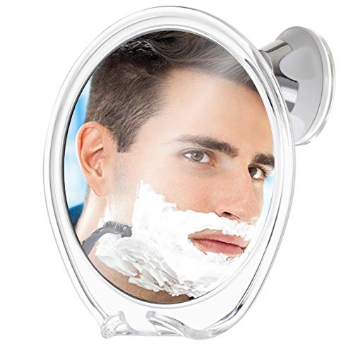 Asani Fogless Shower Mirror for Shaving with Razor Hook | Strong Suction Cup | True Fog Free, Anti-Fog Bathroom Mirror | 360 Degree Swivel, Shatterproof | Travel Friendly | No Fog or Falling Off