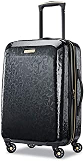 American Tourister Belle Voyage Hardside Luggage with Spinner Wheels, Black, Carry-On 21-Inch