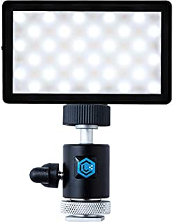 Lume Cube Panel Mini with DSLR Camera Mount Bundle | Bicolor Continuous LED Video Light | Made for Content Creators | Photo and Video Lighting | Fits Sony, Nikon, Canon, Fuji, Panasonic