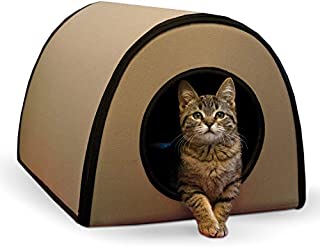 K&H Pet Products Mod Thermo-Kitty Heated Shelter Tan 21