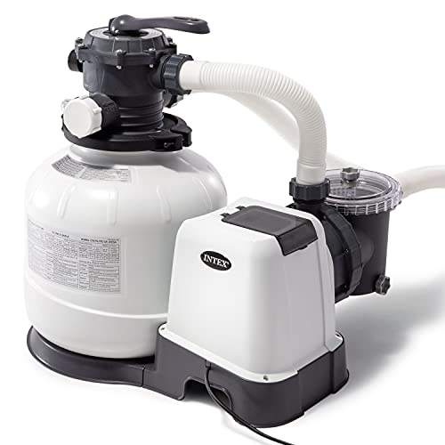 Intex - 2800 Gph Sand Filter Pump W/GFCI (110-120 Volt)