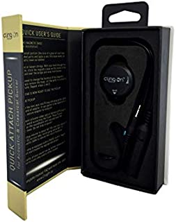 CLING ON Acoustic Pickup With Ultra Quick Magnetic Attachment For Guitar, Ukulele, Mandolin, Banjo, Dulcimer, Cajon, Steel Drum And Other Acoustic Instruments