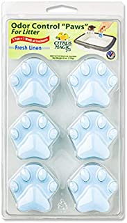 Citrus Magic Pet Odor Control Pods for Litter Fresh Linen, 6 Count (Pack of 6)