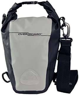 Overboard Waterproof Roll-Top SLR Camera Bag, Grey/Black, 7-Liter