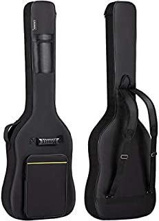 CAHAYA Electric Bass Guitar Bag Gig Bag 0.3inch Padding Black Padded Backpack Soft Bass Guitar Case