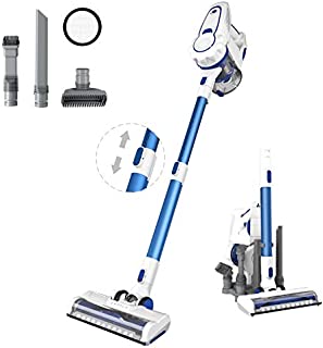 ORFELD Stick Vacuum Cleaner Cordless with 1.4L Big Dustbin, Unique-Design Storage Base Hardwood Floor Vacuum, Cordless Vacuum for Pet Hair