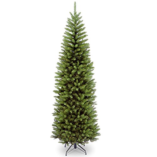 National Tree Company Artificial Christmas Tree Includes Stand, Kingswood Fir Slim-9 ft, 7 ft, 9 Ft