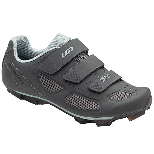 Louis Garneau, Women's Multi Air Flex II Bike Shoes for Indoor Cycling, Commuting and MTB, SPD Cleats Compatible with MTB Pedals, Asphalt, 41