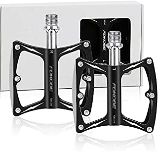 Professional Bike Pedals for Adult - Mountain Bike Pedals Road Bike Flat Pedals, 9/16