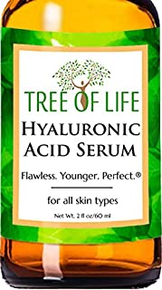 Hyaluronic Acid Serum for Face - DOUBLE SIZE (2oz) Hyaluronic Acid Moisturizer for Skin