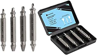 Damaged Screw Extractor Kit and Stripped Screw Extractor Set. Its A HassleFree Broken Bolt Extractor and Screw Remover Set