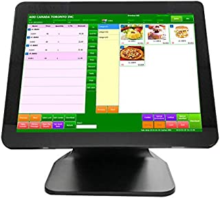 POS Cash Register POS Machine 4G+64G with 15 Touch Screen Monitor Wifi Module Windows 10 for Small Business, Restaurant, Supermarket, Grocery, Convenience, Pharmacy, RetailPOS Software not included