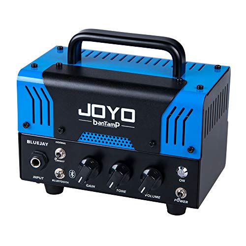 JOYO BantamP BlueJay(sound of Blues Junior) Dual Channel Guitar Amplifier Head, Mini Guitar Amp Head for Electronic Guitar