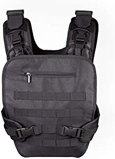 JumpOff Jo Military-Inspired Baby Carrier for Men - Soft Front Pack for Dads with Tactical MOLLE/PALS Compatibility