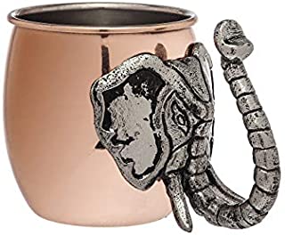 Moscow Mule Mug for Cocktails and Ice Cold Beverages -Elephant Hadle - 20 oz