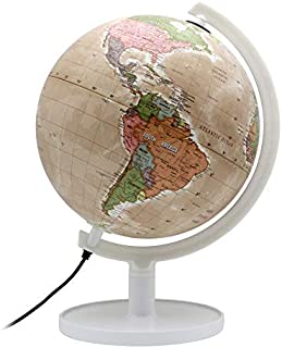 SJE-260-EGD, Illuminated Brown Globe 10