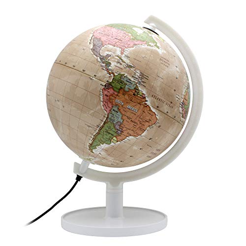 SJE-260-EGD, Illuminated Brown Globe 10