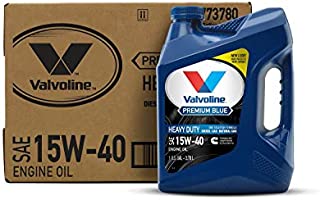 Valvoline Premium Blue SAE 15W-40 Diesel Engine Oil 1 GA, Case of 3