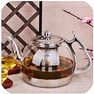 Heat resistant glass teapot electromagnetic furnace multifunctional teaports Induction cooker kettle,BOC 01A 1200ML