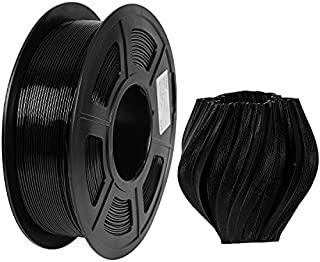 IEMAI 3D TPU Printer Filament 1.75mm +/- 0.03mm, Flexible TPU 3D Printer Filament, 1KG Spool for 3D Printing, Hardness 98A, Black