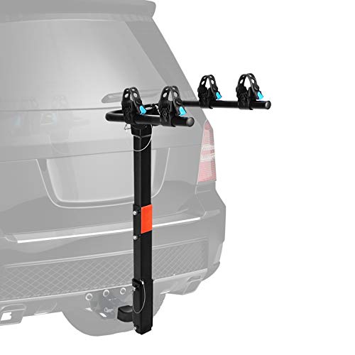 XCAR 2-Bike Bicycle Hitch Mount Carrier Rack Fit for 2