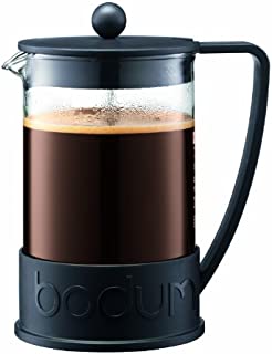 Bodum Brazil French Press Coffee Maker, 1.5 Liter, 51 Ounce, Black