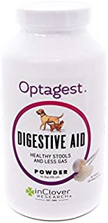 In Clover Optagest Daily Digestive Immune Support for Dogs and Cats. Organic Prebiotic Natural Enzyme Powder for Healthy Stools and Less Gas. No Foreign Probiotics