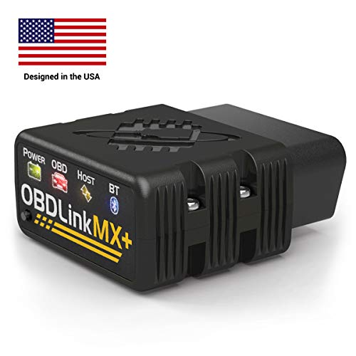 OBDLink MX+ OBD2 Bluetooth Scanner for iPhone, Android, and Windows