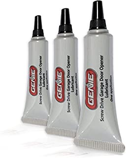 Genie Screw Drive Lube  Reduce Noise with Only Recommended Lubricant Garage Door Openers, 0.25 oz. each (3 Pack) -GLU-R, 9.00in. x 7.00in. x 0.60in