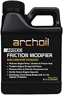 Archoil AR9100 Oil Additive (16oz) for All Vehicles - Powerstroke Cold Starts, Eliminates Injector Problems