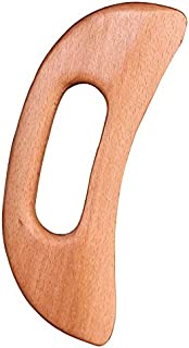 Gua sha Massage Tool |Medical Grade Massage Scraping Tool Beech Scraping Board for Soft Tissue, Myofascial Release I for Back, Legs, Arms, Neck, Shoulder,Wooden Guasha Stick