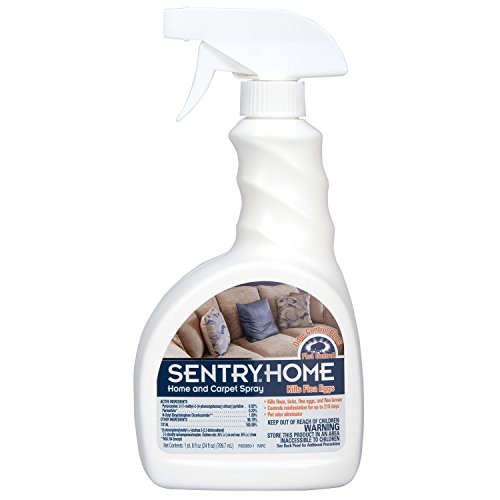 SENTRY HOME Flea and Tick Home and Carpet Spray, Protect Your Home From Flies and Eliminate Pet Odor