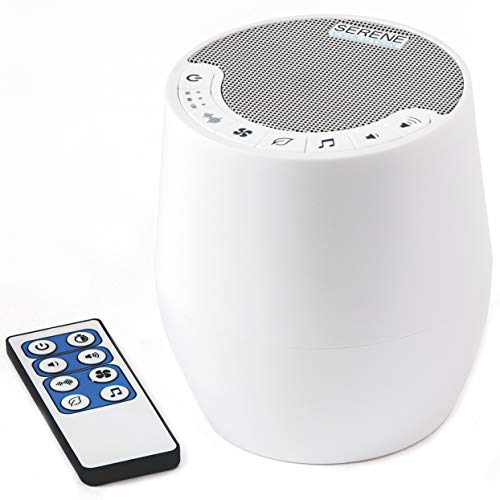 Serene Evolution 60 Sound White Noise Machine with Remote | Sound Machine for Home, Office, Adult and Baby