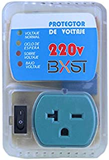 BSEED US/SPAIN Plug Home Appliance Surge Protector Voltage Brownout Outlet 220 V 4400 WATTS 1 Pack