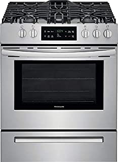 Frigidaire FFGH3054US 30 Inch Freestanding Gas Range with 5 Burners, Sealed Cooktop, 5 cu. ft. Primary Oven Capacity, in Stainless Steel