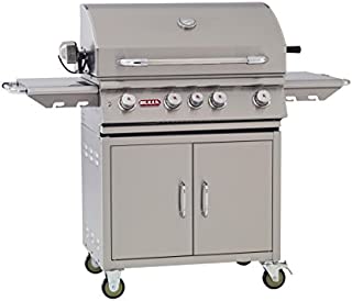 Bull Outdoor Products BBQ 44000 Angus 75,000 BTU Grill with Cart, Liquid Propane